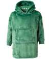 BH103 Brand Lab Kids Character Cushion Hooded Blanket Green Dinosaur colour image